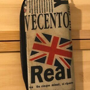 Vecento Large Zipper Card Case Holder